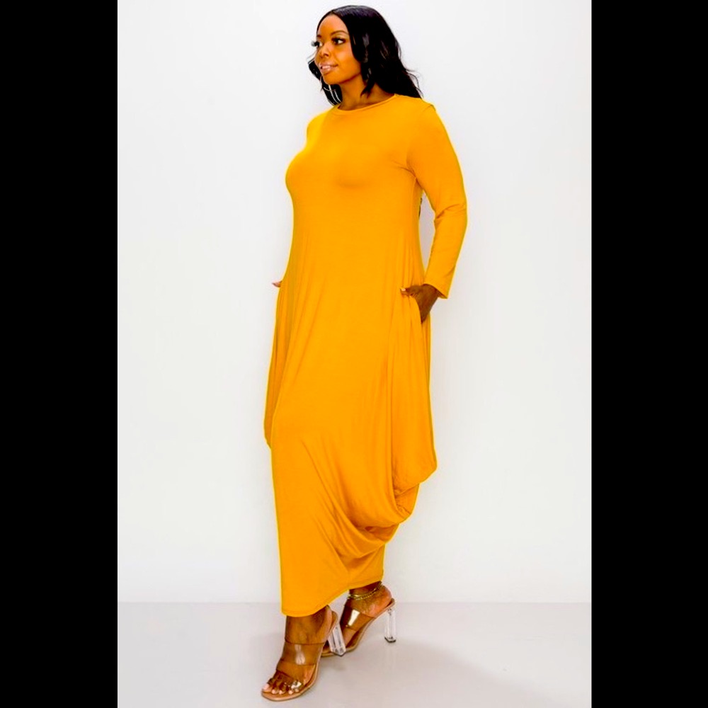 Bubble Hem Maxi